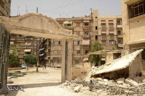 Aleppo’s New Village Armenian neighborhood is declared disaster zone