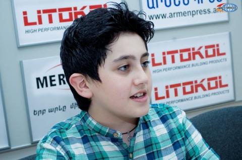 "NEW WAVE JUNIOR 2014" .Armenian delegate desires to win