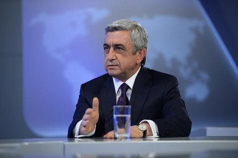 ՀՀ Նախագահ Սերժ Սարգսյանի հարցազրույցն ամբողջությամբ