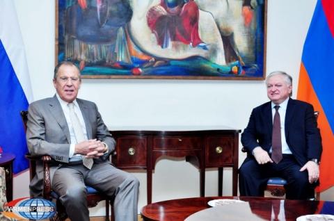 Eduard Nalbandian and Sergey Lavrov react on settlement of Artsakh issue