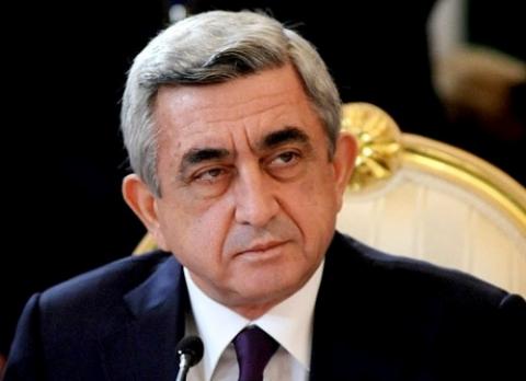 Serzh Sargsyan sends telegram of condolences to China’s President