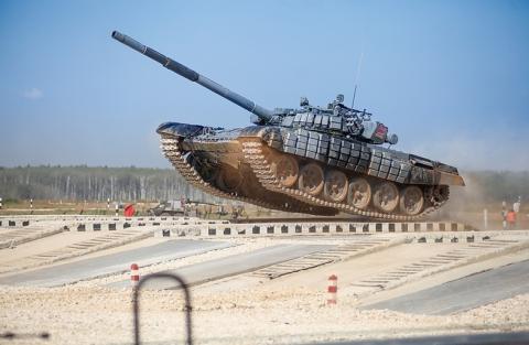 Armenia occupies 2nd place in Tank Biathlon 2014