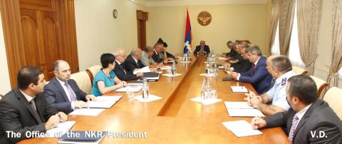 Armed Forces once again demonstrated high level of preparedness: NKR President