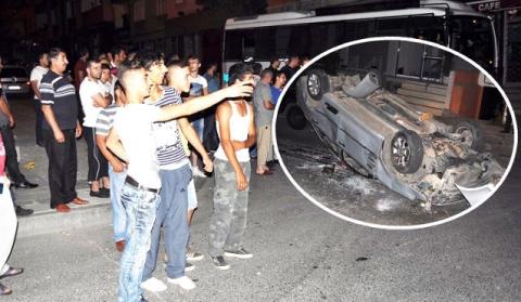 Mass clashes between  Turks and Syrian refugees in Istanbul