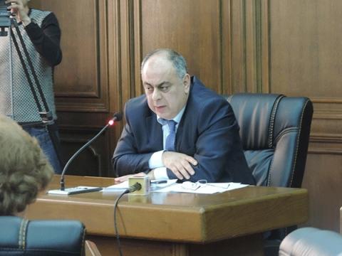 Андраник Андриасян освобожден с должности с должности председателя Государственного комитета водного хозяйства