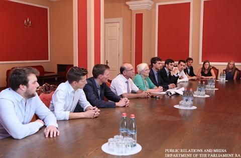 National Assembly hosts students of University of Antwerp