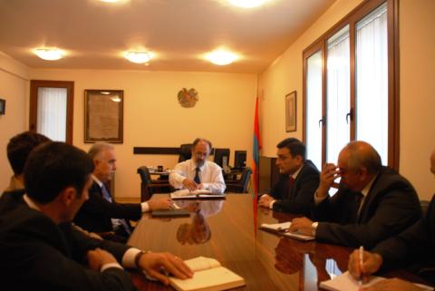 Արմեն Մուրադյանն ընդունել է է Միացյալ հայկական հիմնադրամի նախագահին 