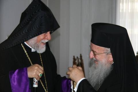 Արամ Առաջինն այցելել է Սալոնիկ եւ հանդիպել տեղի հայությանը