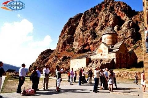 Armenia interested in further increase of tourists’ flow from Russia