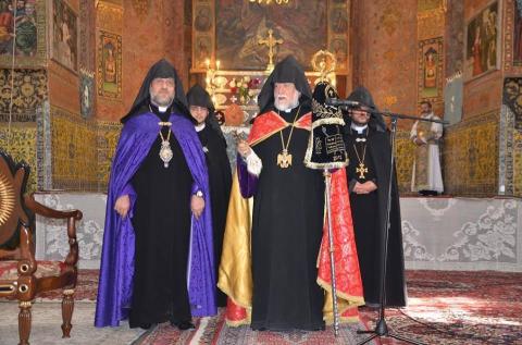 Արամ Ա-ին այցելել են Սպահանի բարձրաստիճան պաշտոնյաները