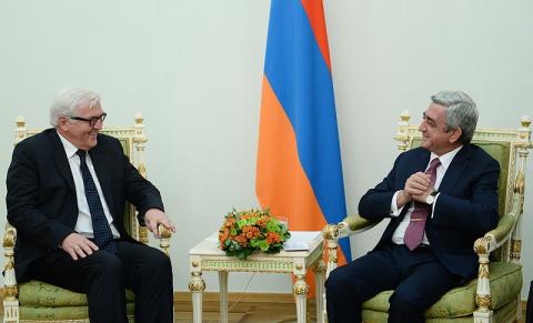 About 60 agreements conveyed new quality to Armenian-German relations: Serzh Sargsyan