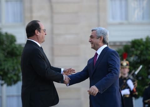 Armenian-French high level talks wrap up in Paris