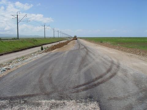 Some parts of new road linking Armenia and Artsakh are already asphalted