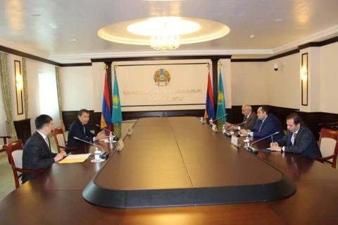 Armenia and Kazakhstan to cooperate in judicial field