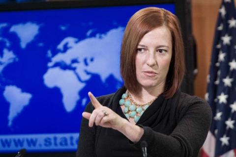 Journalists address questions on downed helicopter at U.S. Department of State 