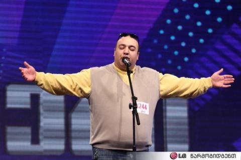 Armenian taxi-driver's performance amazes Georgian X-Factor