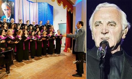 Arax Armenian choir to perform the best hits of Charles Aznavour in Egypt