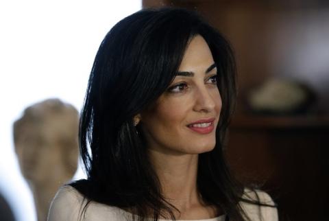 Amal Clooney to represent Armenia in European Court