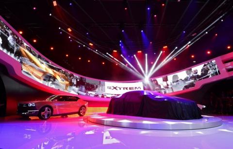 Detroit Auto Show: Automakers flex their muscle