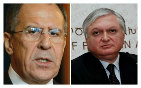 Armenia’s FM has phone conversation with Sergei Lavrov on Gyumri shooting