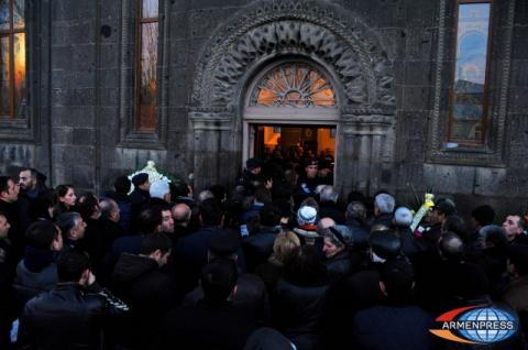 Gyumri bids last farewell to Seryozha Avetisyan