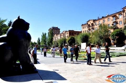 Число посетивших Армению туристов превысило  1 млн 200 тысяч  человек