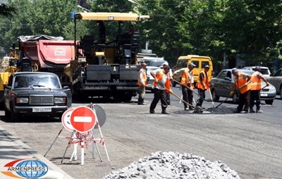 На дорогах Араратской области проведено на  8780.229 млн драмов эксплуатационных и ремонтных работ 