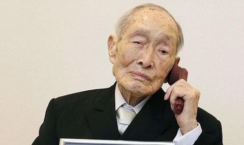 World's oldest man in Japan celebrates 112th birthday