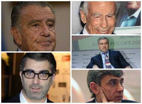 Five Armenians on Forbes magazine’s list of billionaires