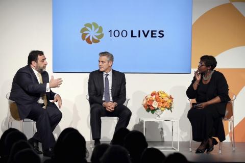 International figures unite to announce new humanitarian prize as part of 100 LIVES Initiative