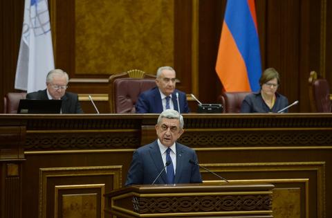 Геноцид армян – преступление против цивилизации и человечества: Серж Саргсян