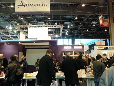Armenia showcased 200 books at Paris Book Fair