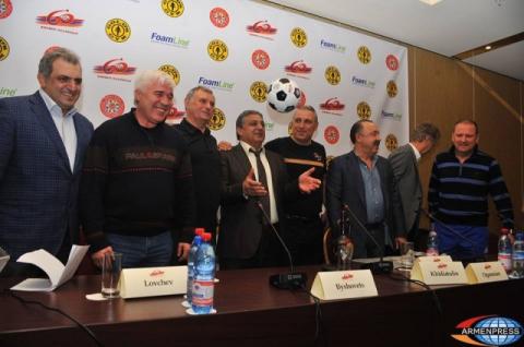 Football players of the former USSR team remembered Khoren Hovhannisyan the football player