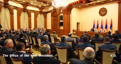 Elections in Artsakh have always been exemplary: Karabakh President