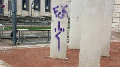 Armenian  Genocide memorial desecrated in Lyon