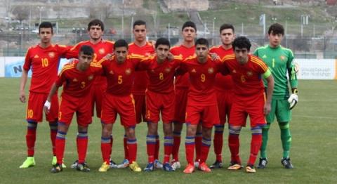 Armenian U-17 football team beats Belarus