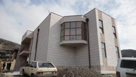 Community center being constructed in Khachmach with joint efforts