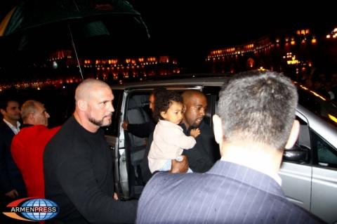 Armenia made Kanye West smile