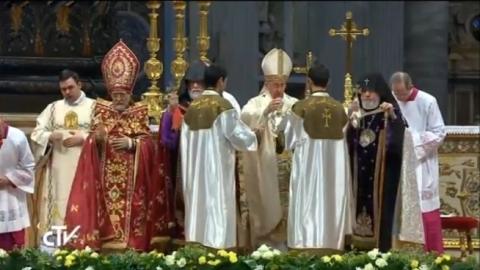 Boston-Armenians heartened by Pope's words on Genocide: Boston Globe