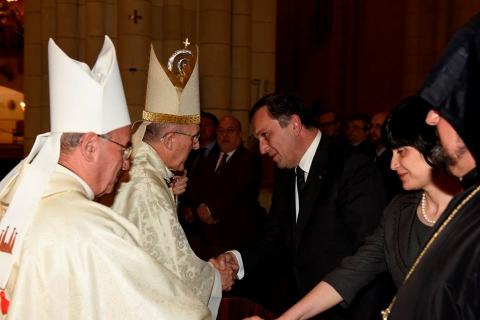 Divine Liturgy served dedicated to Centennial of Armenian Genocide in Spain