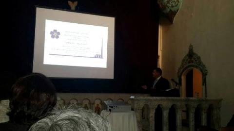 Lecture in Arabic titled "Armenian Genocide. I remember and demand" held in Damascus
