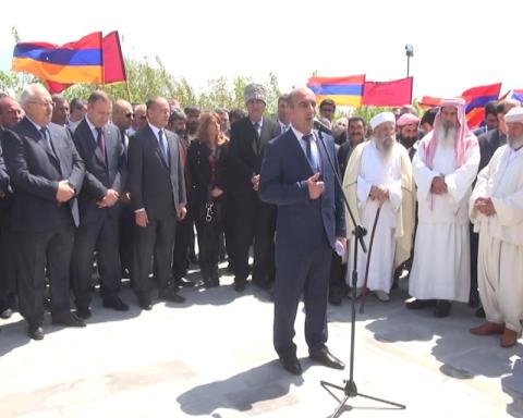 Ակնալճի եզդիական սրբատեղիում հայ և եզդի պաշտոնյաները մասնակցել են հանդիսավոր միջոցառման