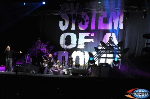 System of a Down’s Yerevan concert kicking off as part of Wake Up theSouls concert tour-LIVE