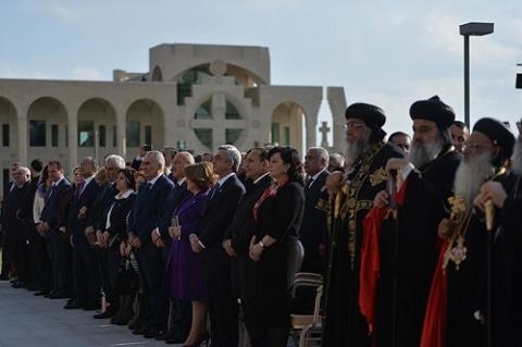 Armenia President attends Canonization of Armenian Genocide martyrs