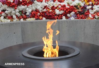 Armenians of Uruguay marched for the Centennial of the Armenian Genocide