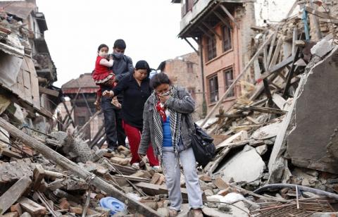 Число жертв землетрясения в Непале превысило 6 тысяч человек