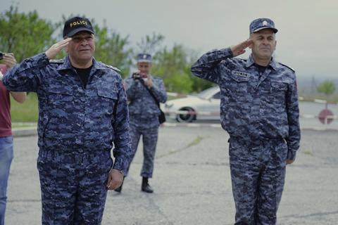 На территории ААЭС состоялись учебно-тактические учения полицейских войск