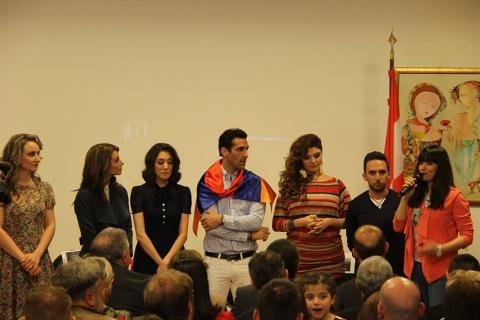 Посольство Армении в Австрии организован прием для участников группы «Genealogy».
