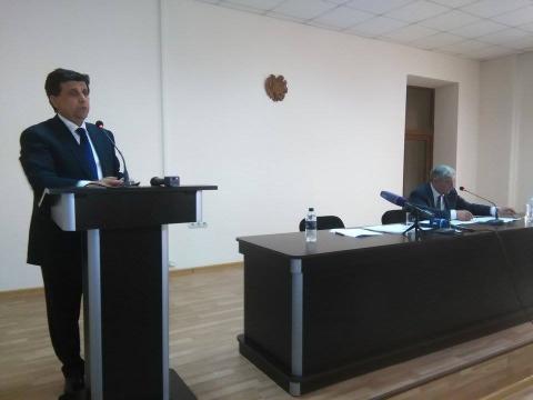 ՀՀ ՏԿԱԻ նախարարը Շիրակի մարզպետարանում ներկայացրել է համայնքների խոշորացման խնդիրը