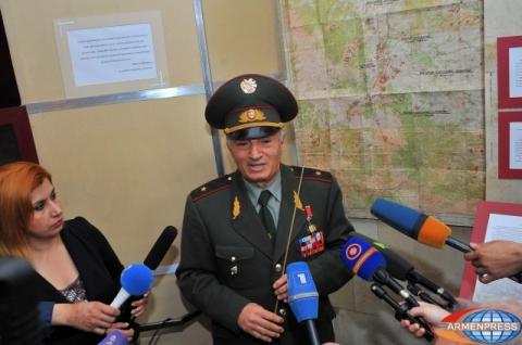 Arkadi Ter-Tadevosyan gave liberation plan of Shoushi to "Mother Armenia" museum